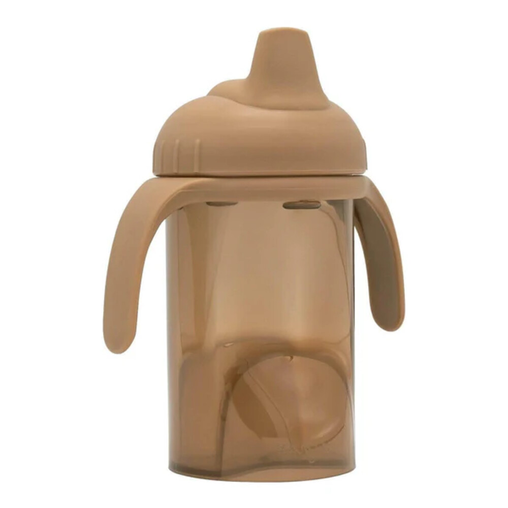 Difrax Anti-lek Beker Zachte Tuit Caramel