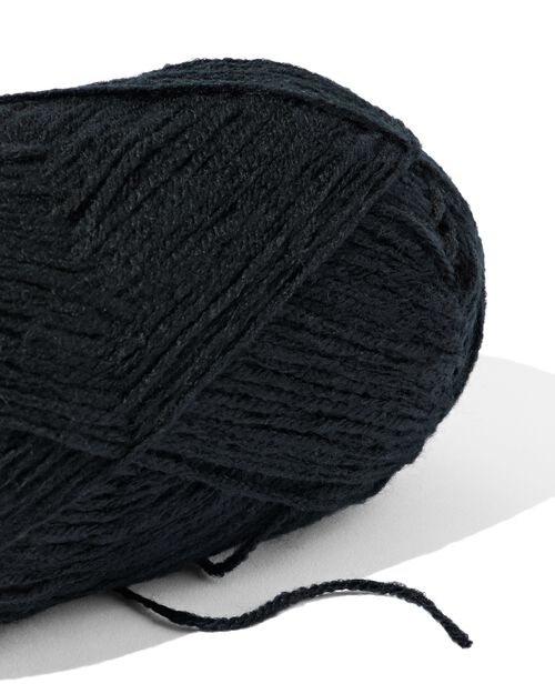 fil acrylique noir 100g 250m