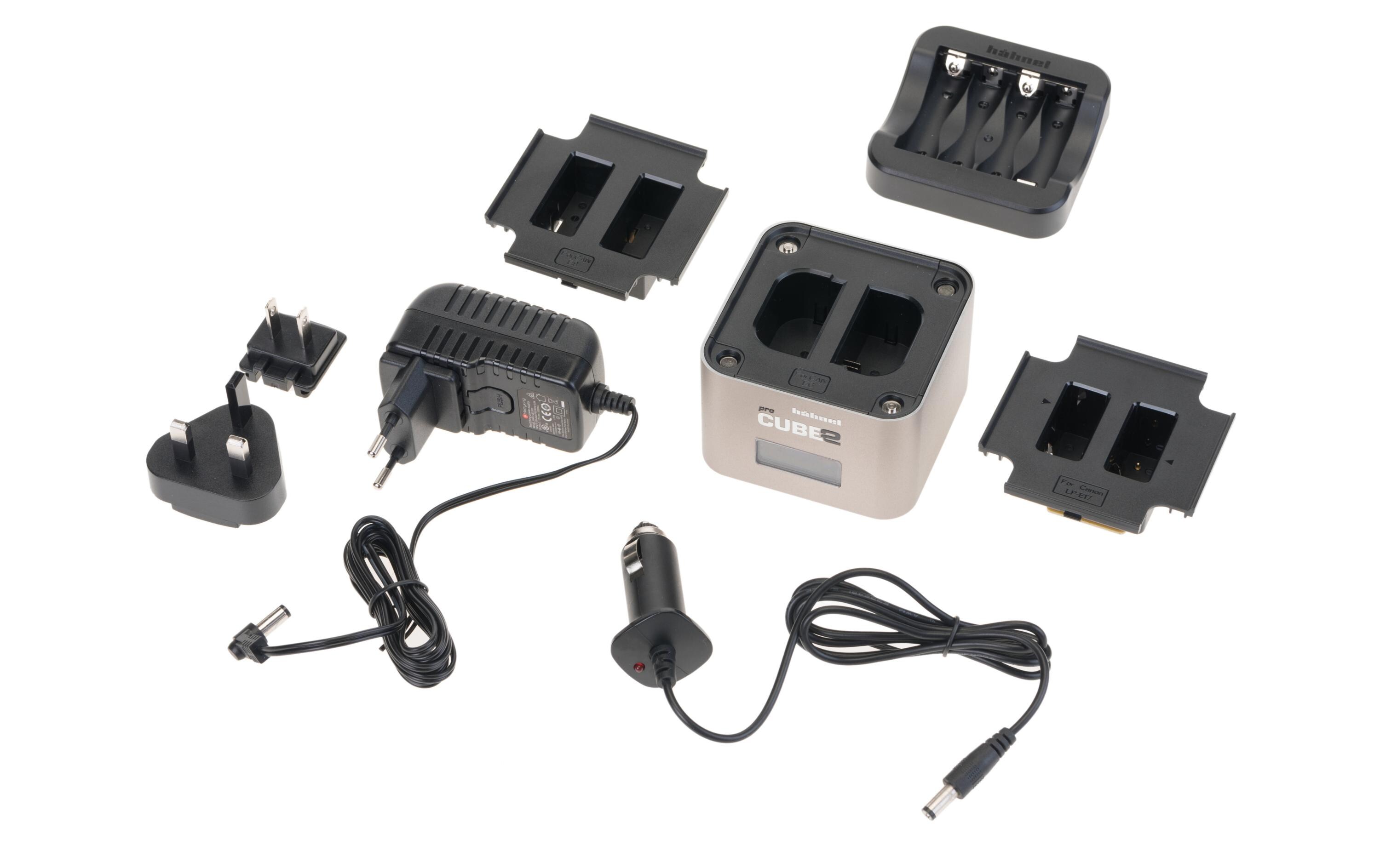Ladegerät proCube2 CanonLadegerät für Canon Akkus