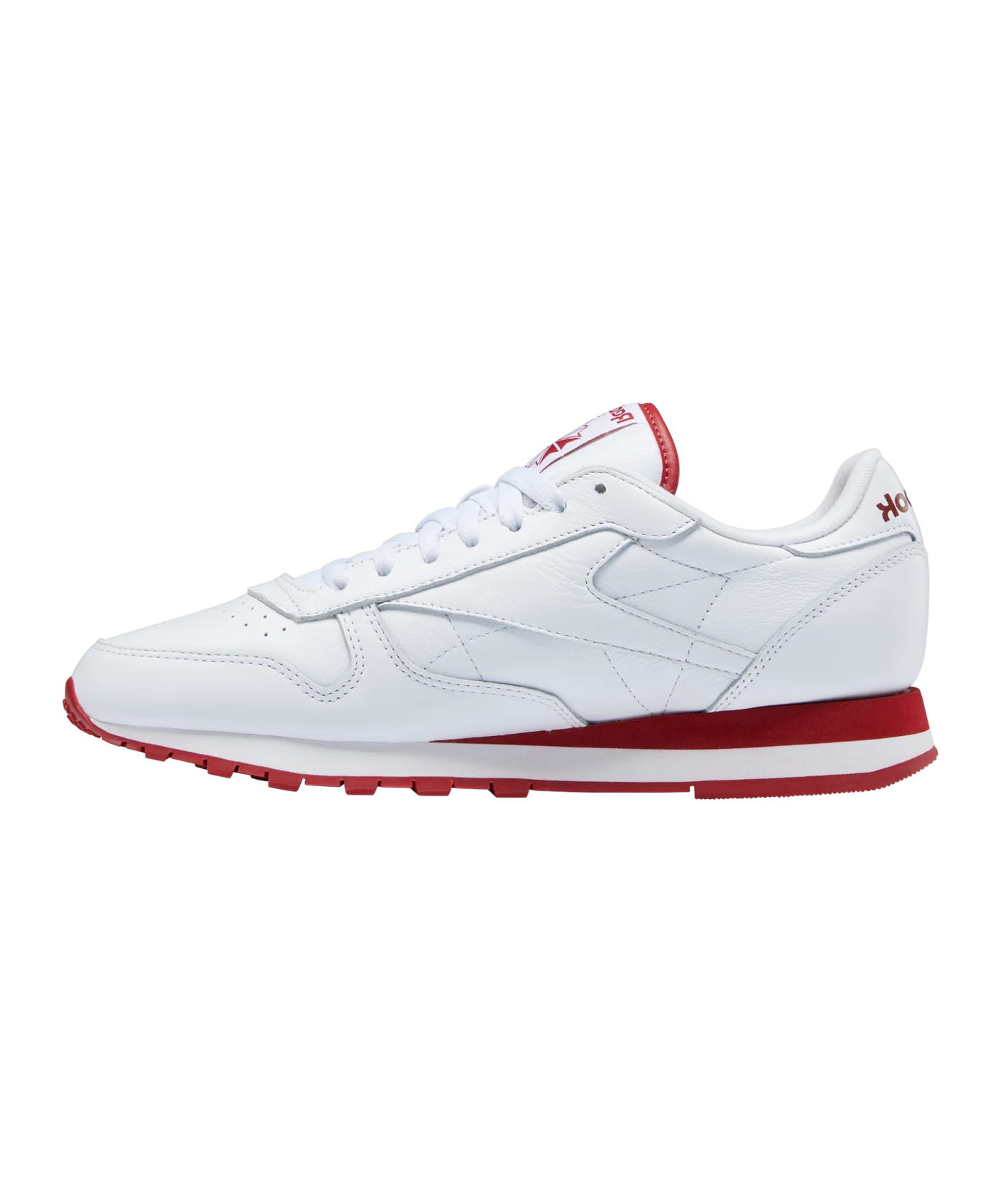 Reebok Classic Leather Weiss Rot