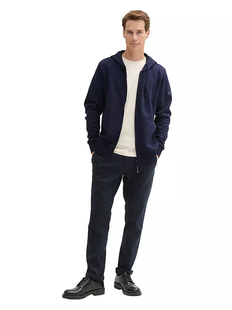 TOM TAILOR Sweatjacke dunkelblau