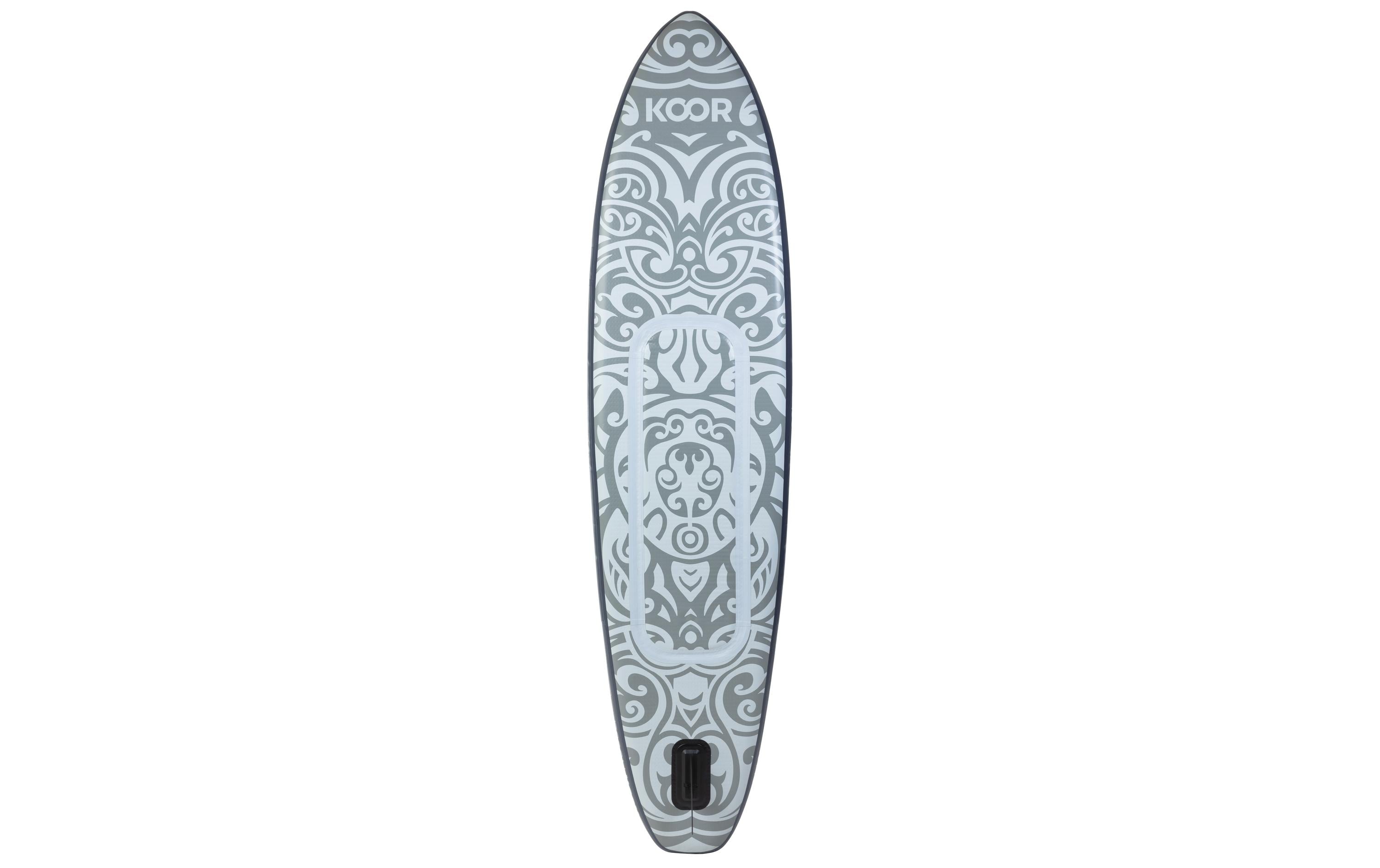 SUP Board Nuusa Allround 10'6 mit Doppelkammersystem<br>Grossvolumiges, standsicheres Allround Stand-up-Paddling-Board mit Doppelkammersystem