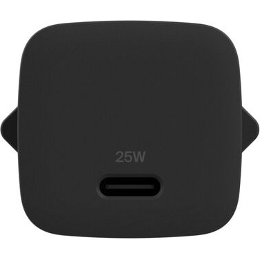Chargeur pour téléphone mobile Belkin USB-C BoostCharge 25 W Noir pour Smartphone et Tablette + câble USB-C vers USB-C 1 m