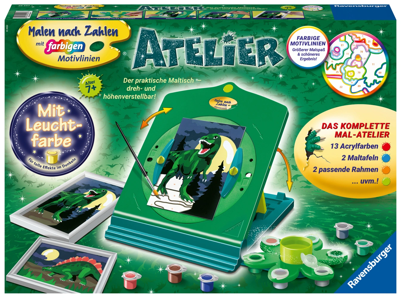 Ravensburger Malen nach Zahlen - Atelier Dinosaurier