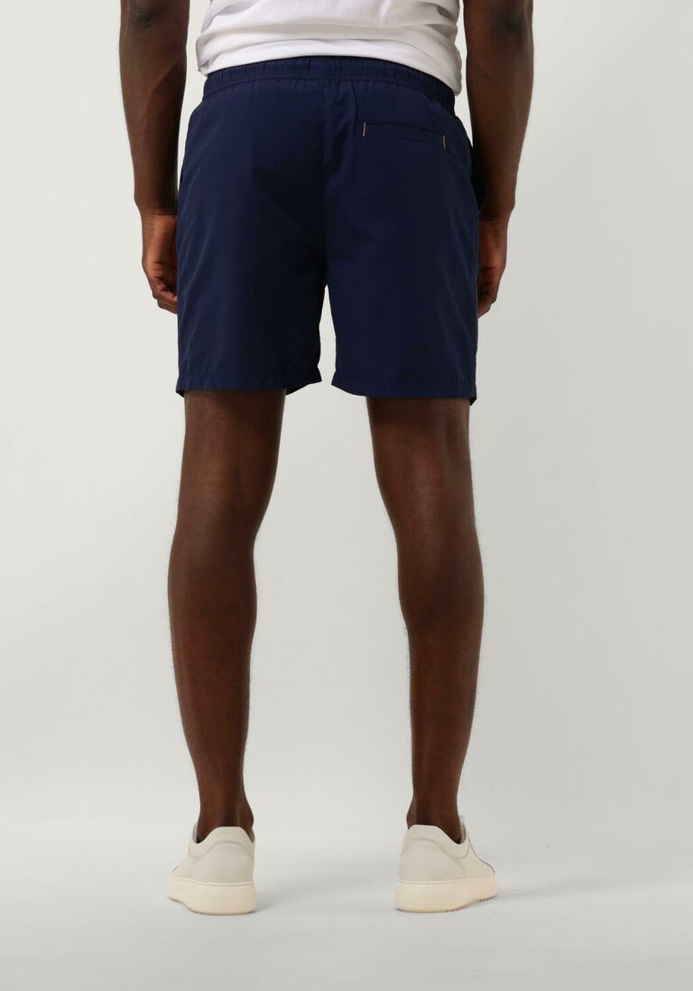 SCOTCH & SODA donkerblauwe scotch & soda  mid length swim short solid