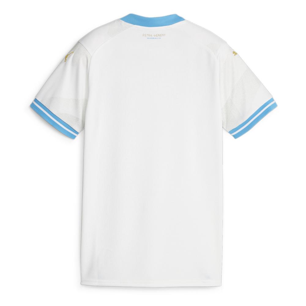 Puma OM Maillot Réplica Domicile Bleu/Blanc Femme Puma 23/24
