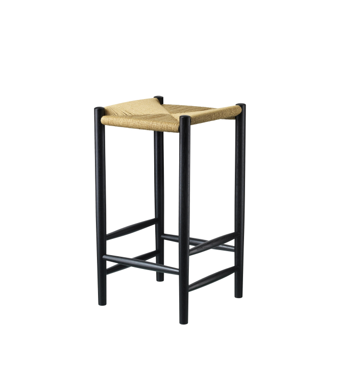 FDB Møbler J164C barkruk H67 eiken naturel