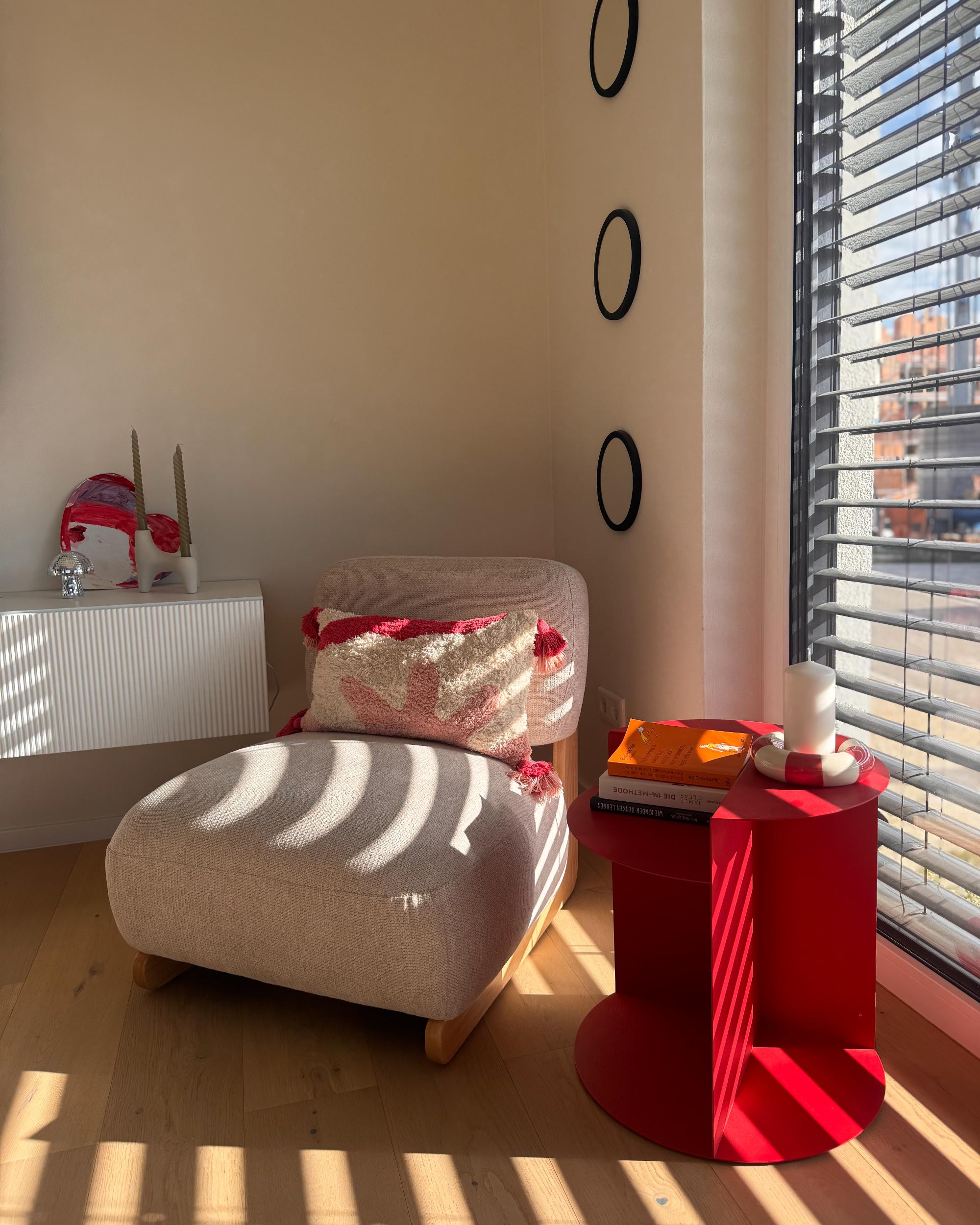 Fauteuil KOKKOLA Stof Lichtbeige