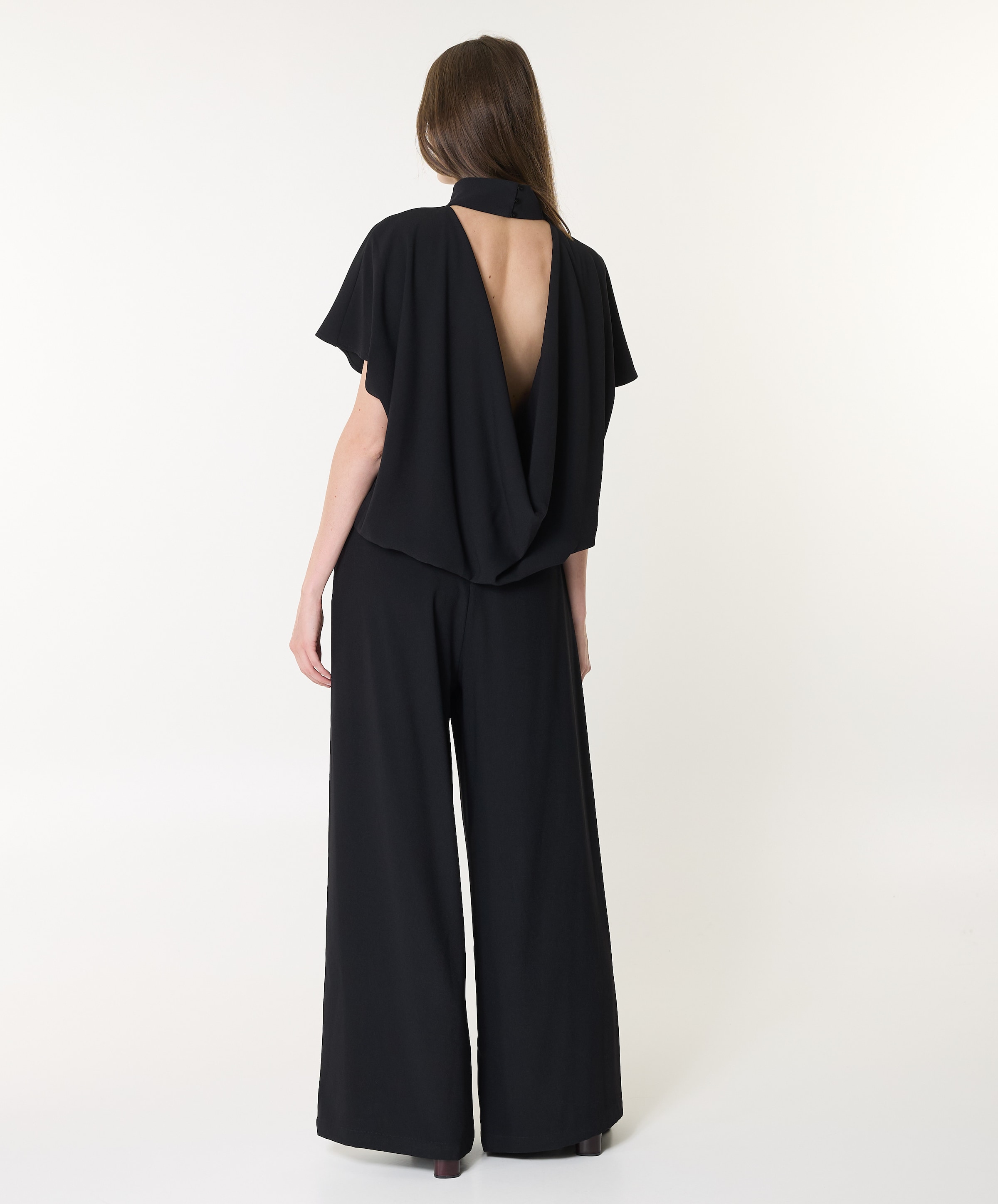 ELEH Pantalone dames pantalon zwart