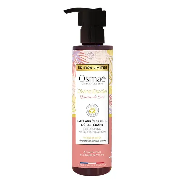 Osmaé Pós-Sol Hidratante Suavidade com Coco 200ml