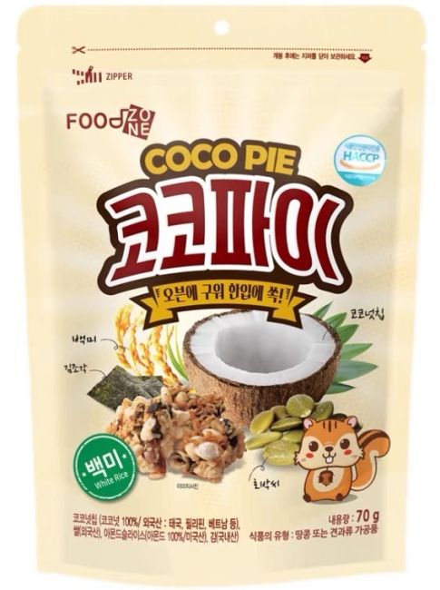 Foodzone Cocopie Witte Rijst Smaak 70g