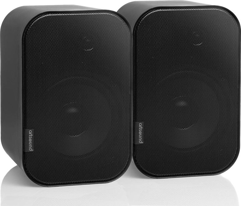 Artsound - UNI40 - Set van 2 Passieve Luidsprekers - Zwart - 20-100 Watt