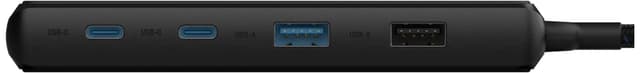 Unisynk 9-port 4K 100W USB-C hub (sort)
