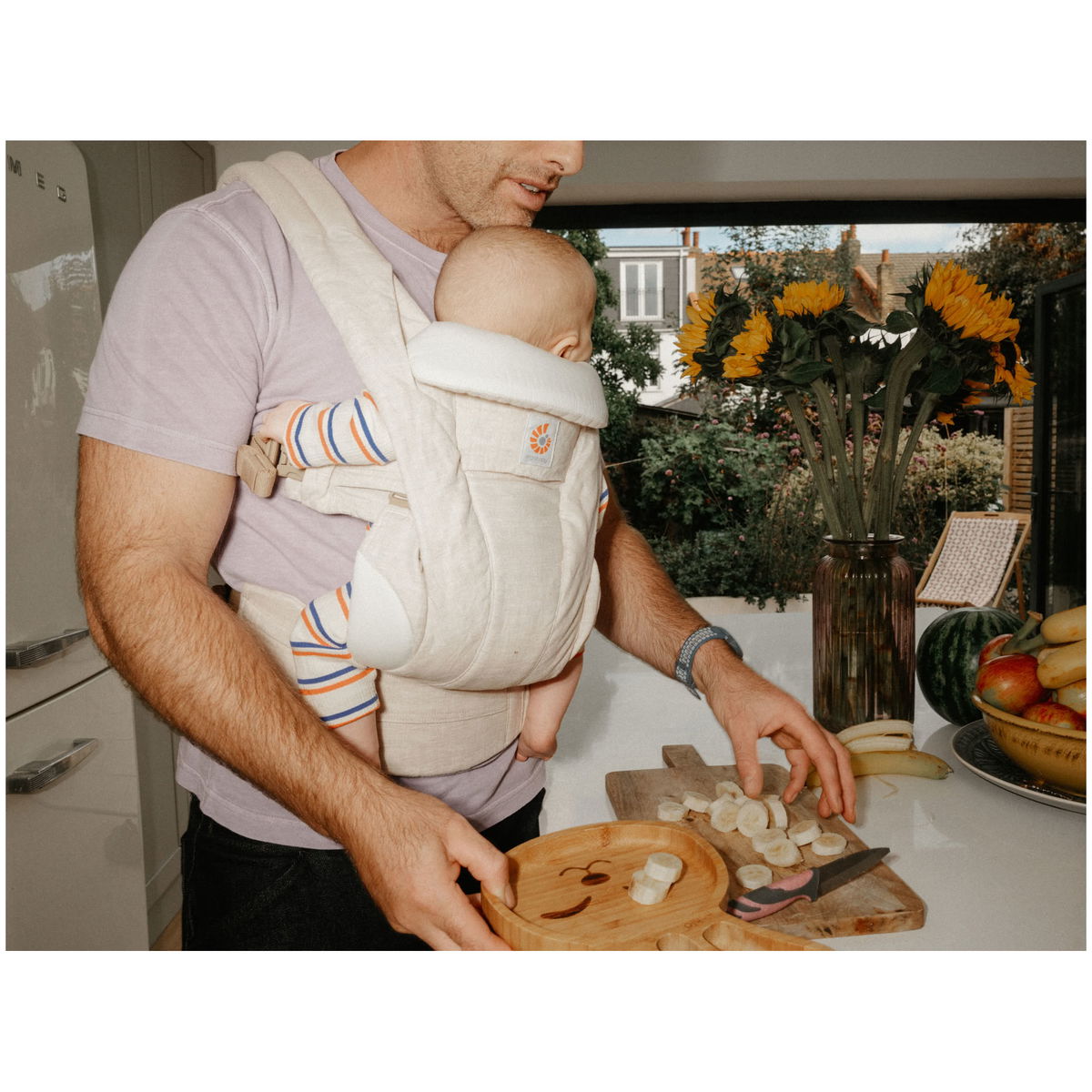 ergobabyergobaby   Omni Deluxe Leinen natural linen