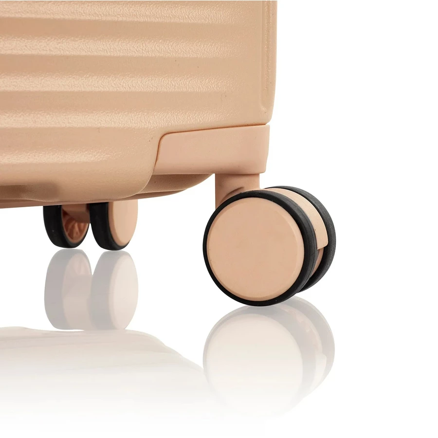 Heys Pastel - 4-Rollen-Kabinentrolley S 53 cm erw. nude