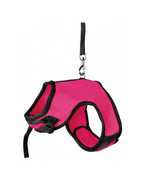 Trixie Soft-Tuig Met Riem Voor Grote Konijnen - Konijnenharnas - 25-40 cm Assorti