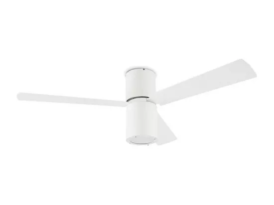 LEDS C4 Ventilateur du Plafond Ip20 Formentera E27 15W Blanc Brillant Blanc