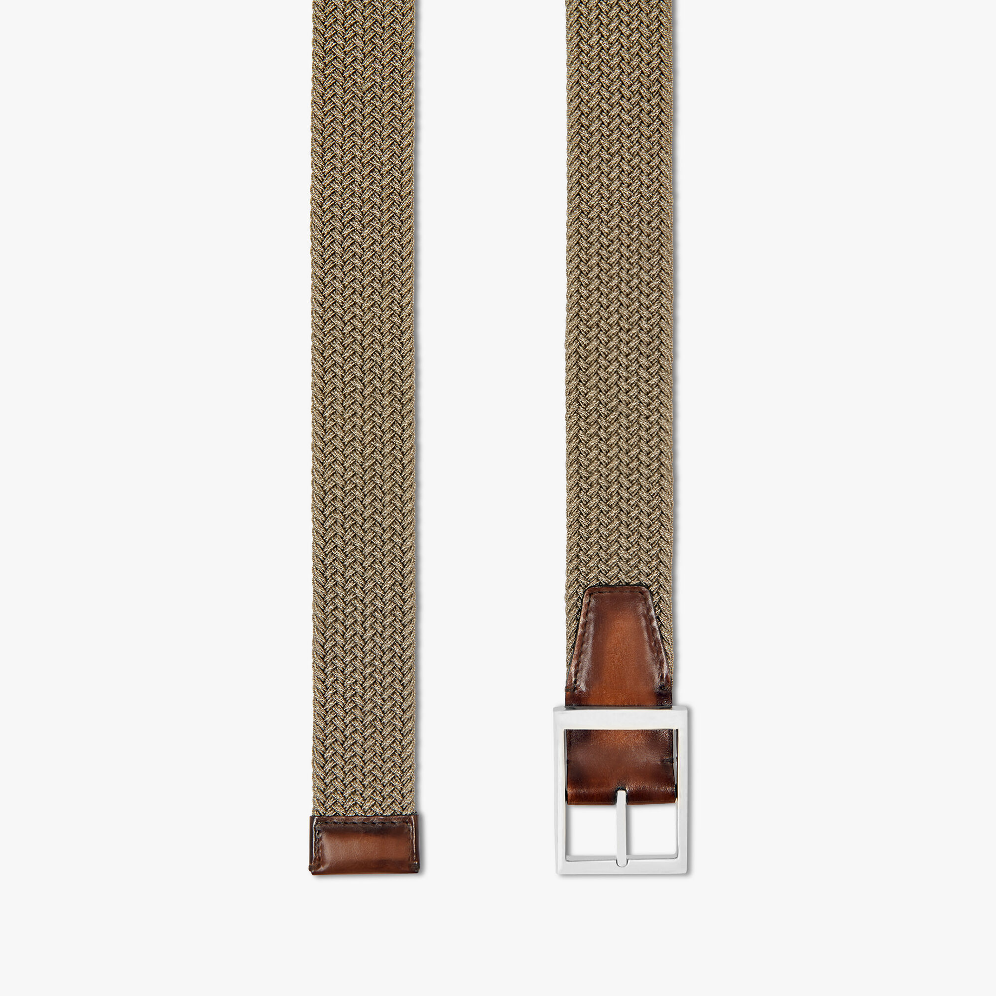 Ceinture Classic 35 MM En Tissu et Cuir