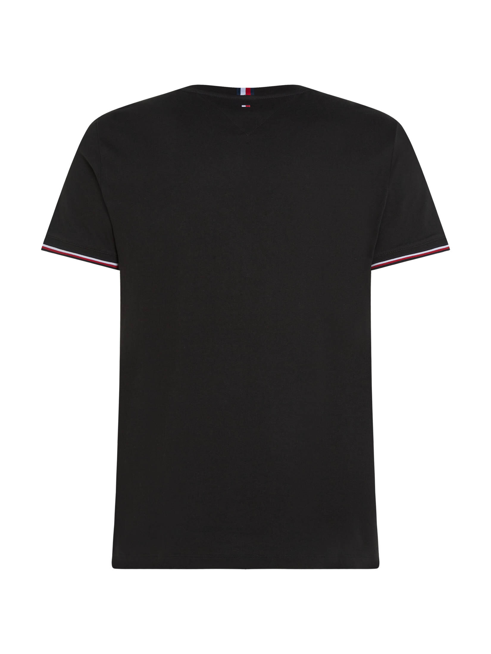 Tommy Hilfiger| Herren T-Shirt TOMMY LOGO TIPPED TEE Slim Fit