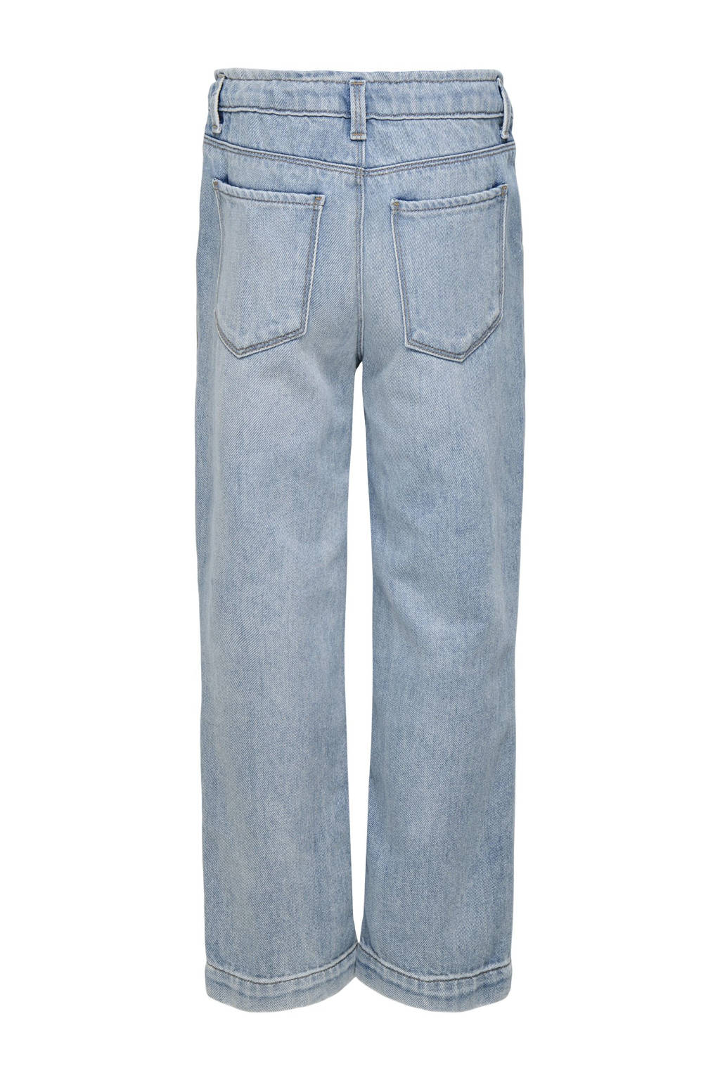 ONLY straight high waist jeans light blue denim