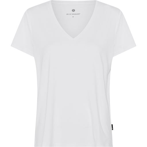 JBS V-hals T-shirt, White, XL