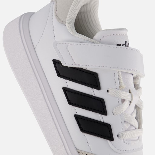 Adidas Courtblock Sneakers wit Imitatieleer