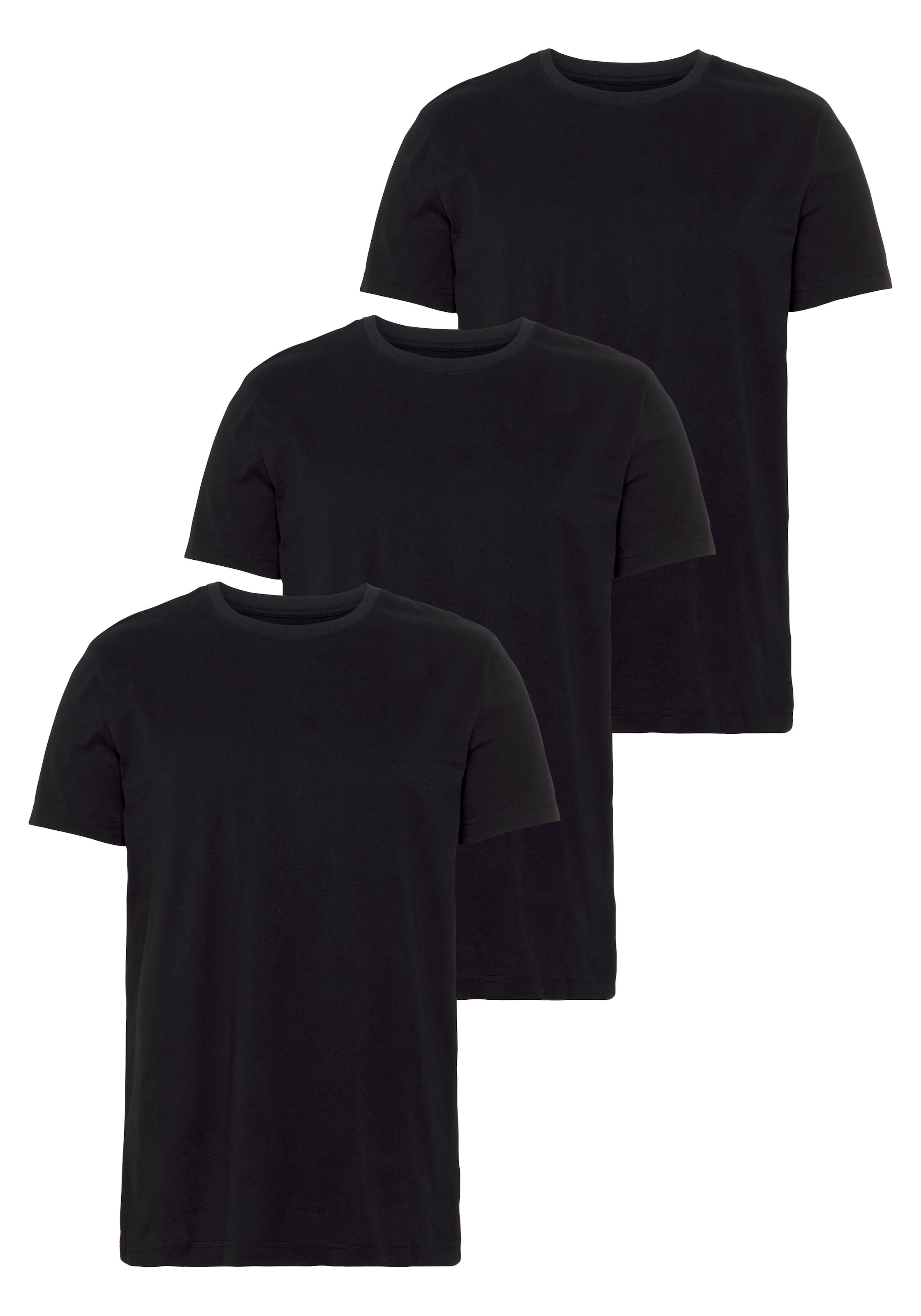 AJC T-Shirt , lockere Passform,  Basic-Stil