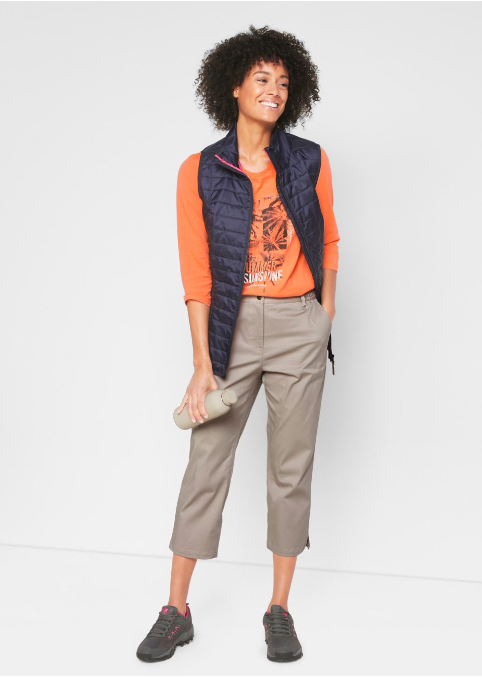 Pantalon fonctionnel anti-UV, longueur 7/8