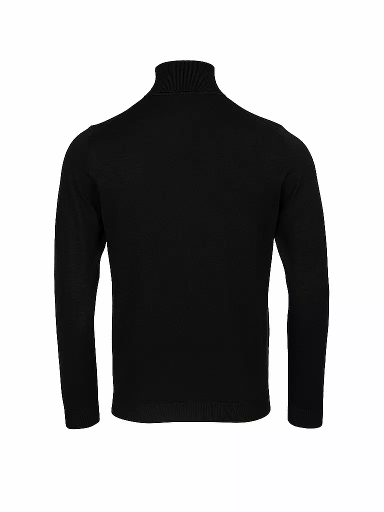 ROY ROBSON Rollkragenpullover schwarz