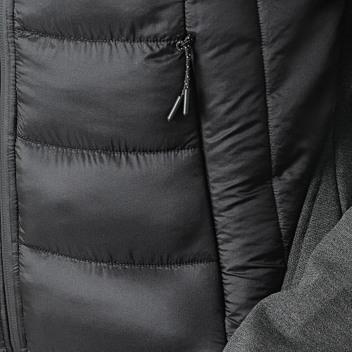 Sweat Capuche Zippé Gris Anthracite