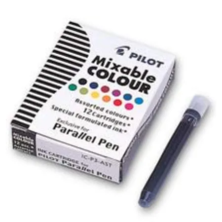 Pilot Patronen für den Parallel Pen, 12 verschiedene Farben