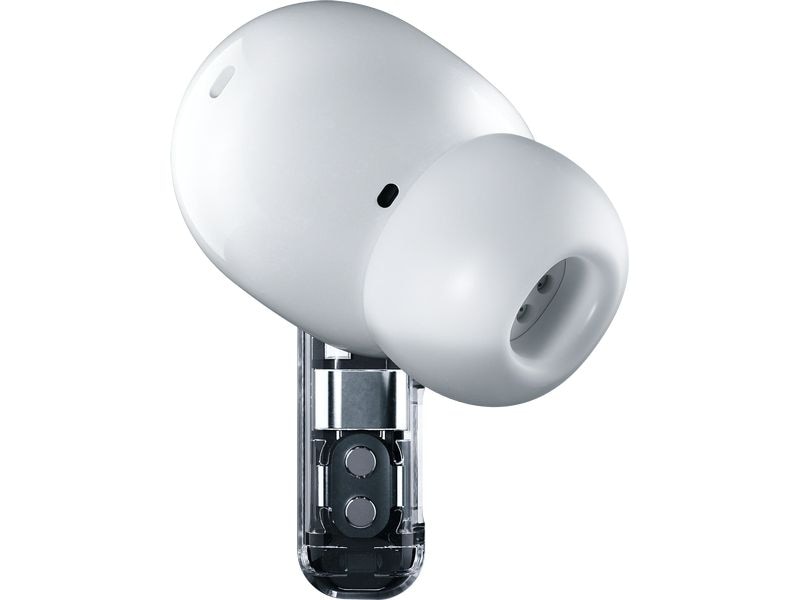 Nothing Ear Wireless In-Ear-Kopfhörer Ear 3.Gen. Weiss Transparente In-Ear-Kopfhörer mit aktiver Geräuschunterdrückung