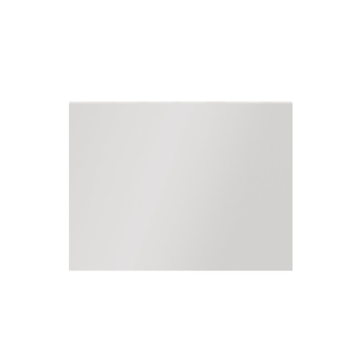 Porte battante blanche brillante GoodHome Atomia H 37,2 x L. 49,7 cm