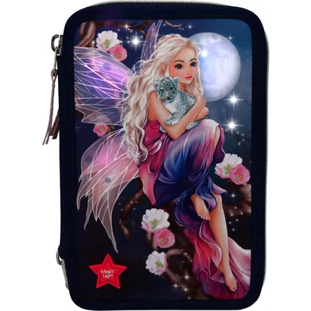 Depesche Fantasy Model 3-Fach Federtasche LED