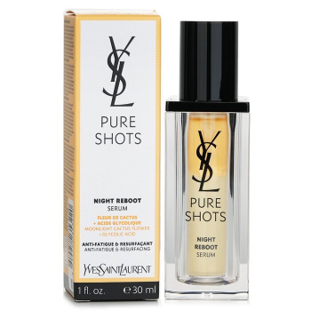 Yves Saint Laurent Sérum noturno de reinicialização Pure Shots - antifadiga e recapeamento
