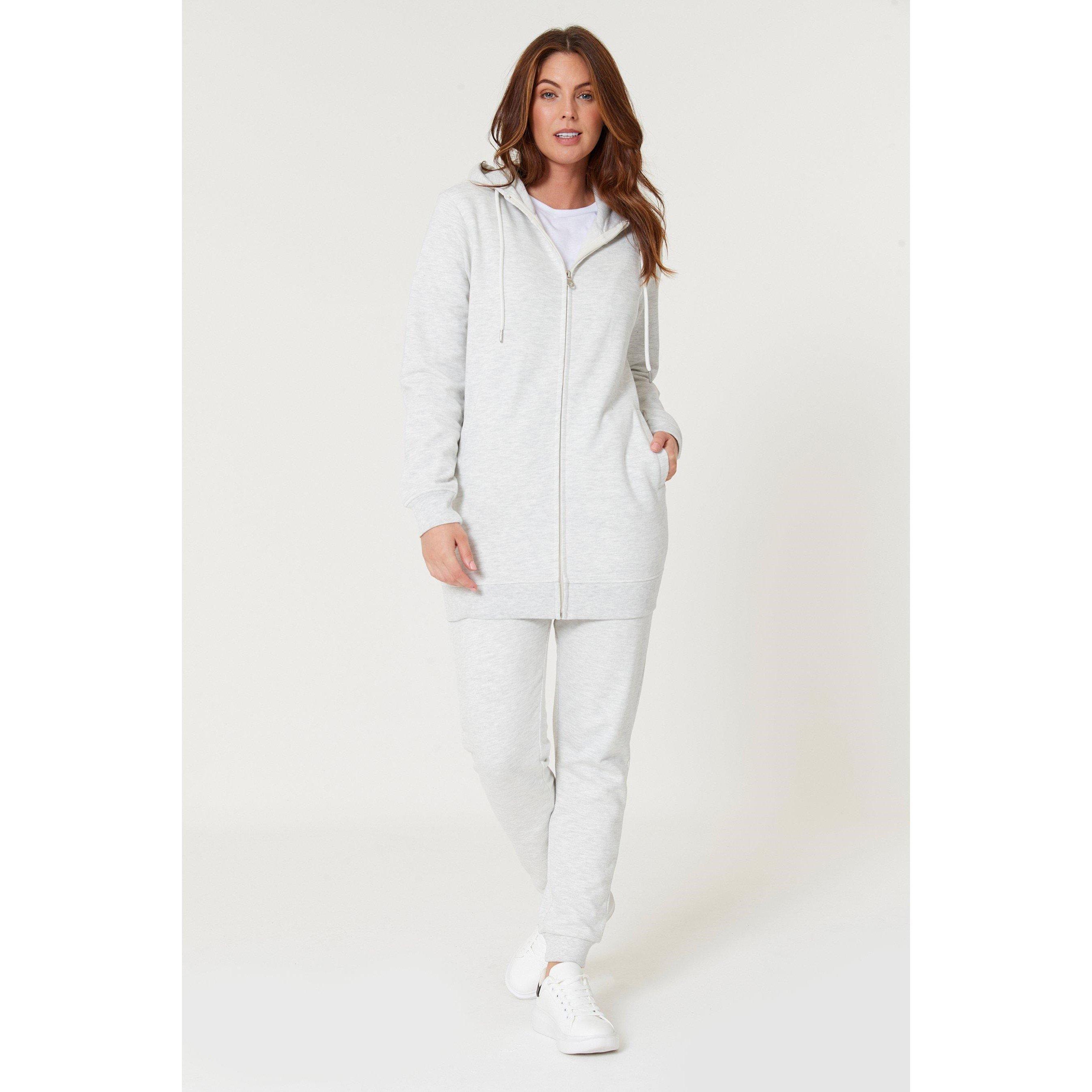 Be You Ladies Basic Zip Through Hoodie