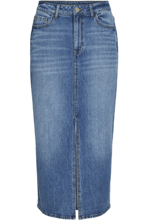 Vila blauwe dames rok