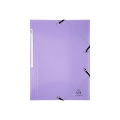 Exacompta Chromaline - Chemise polypro à 3 rabats - A4 - pour 200 feuilles - disponible dans différentes couleurs pastels