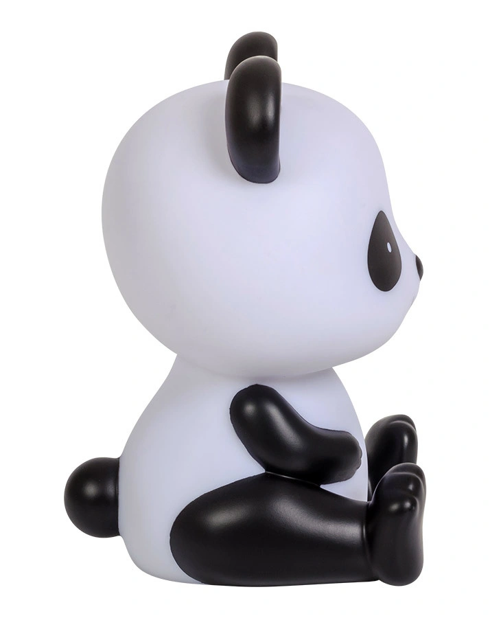 LED-Nachtlicht PANDA in schwarz/weiß