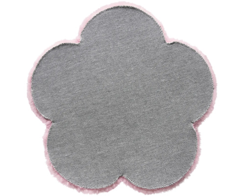 Tapijt Romance Flower mauve Ø 60 cm