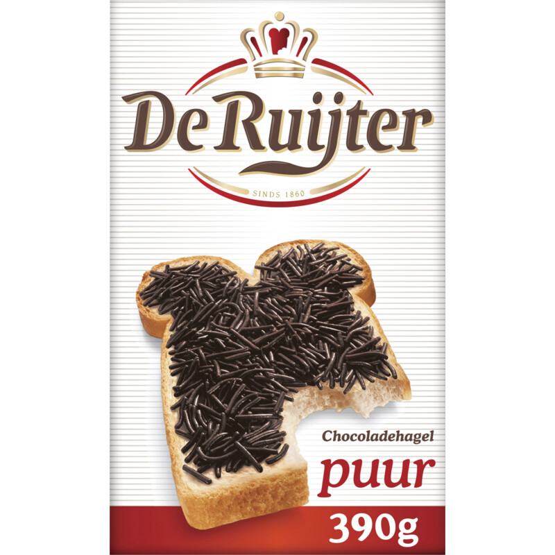De Ruijter Chocoladehagel puur