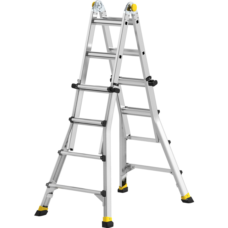 W.steps C1 telescopische vouwladder 5x5 treden 1190-1965 mm