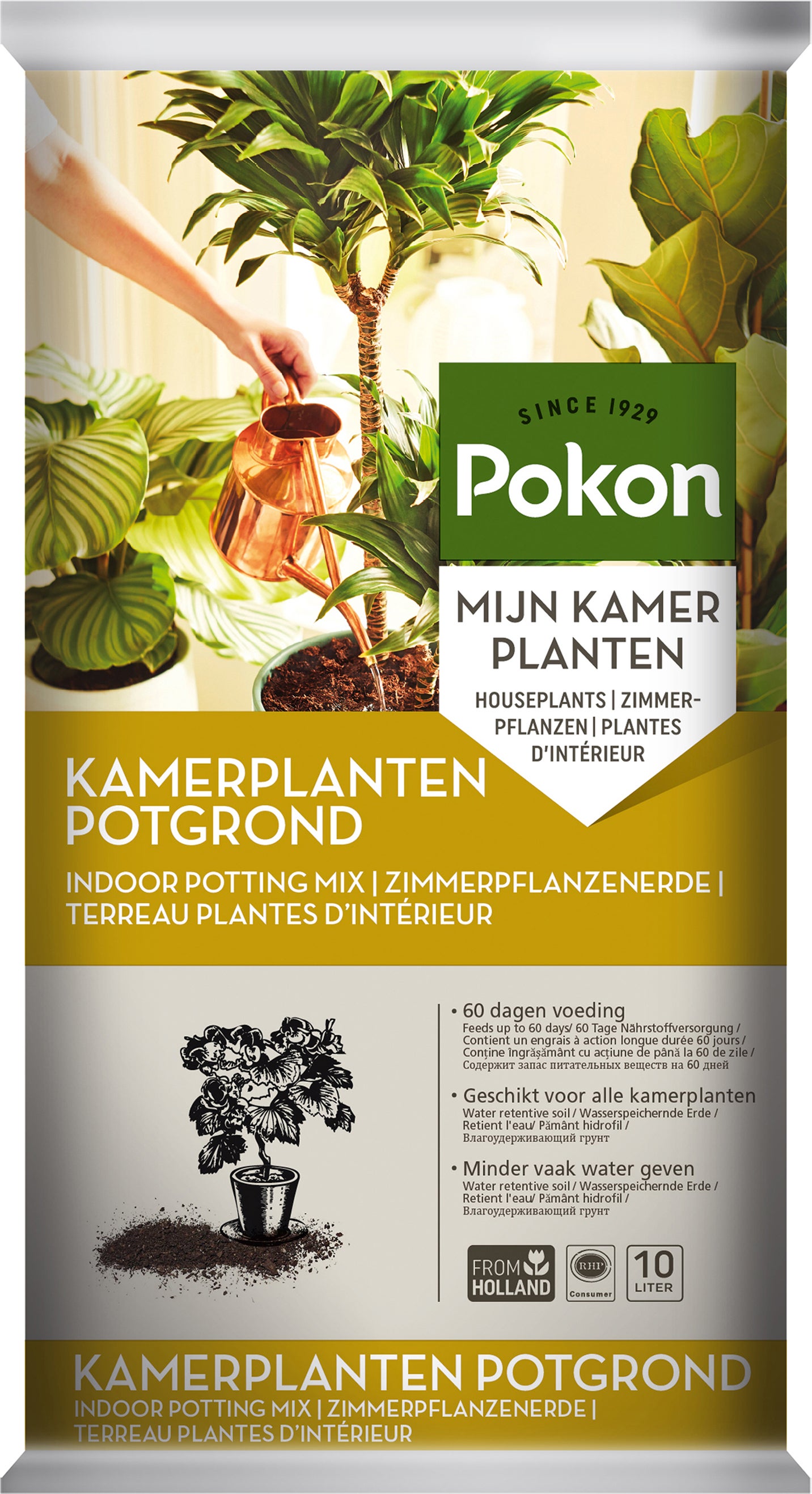 Pokon Kamerplant potgrond 10 L