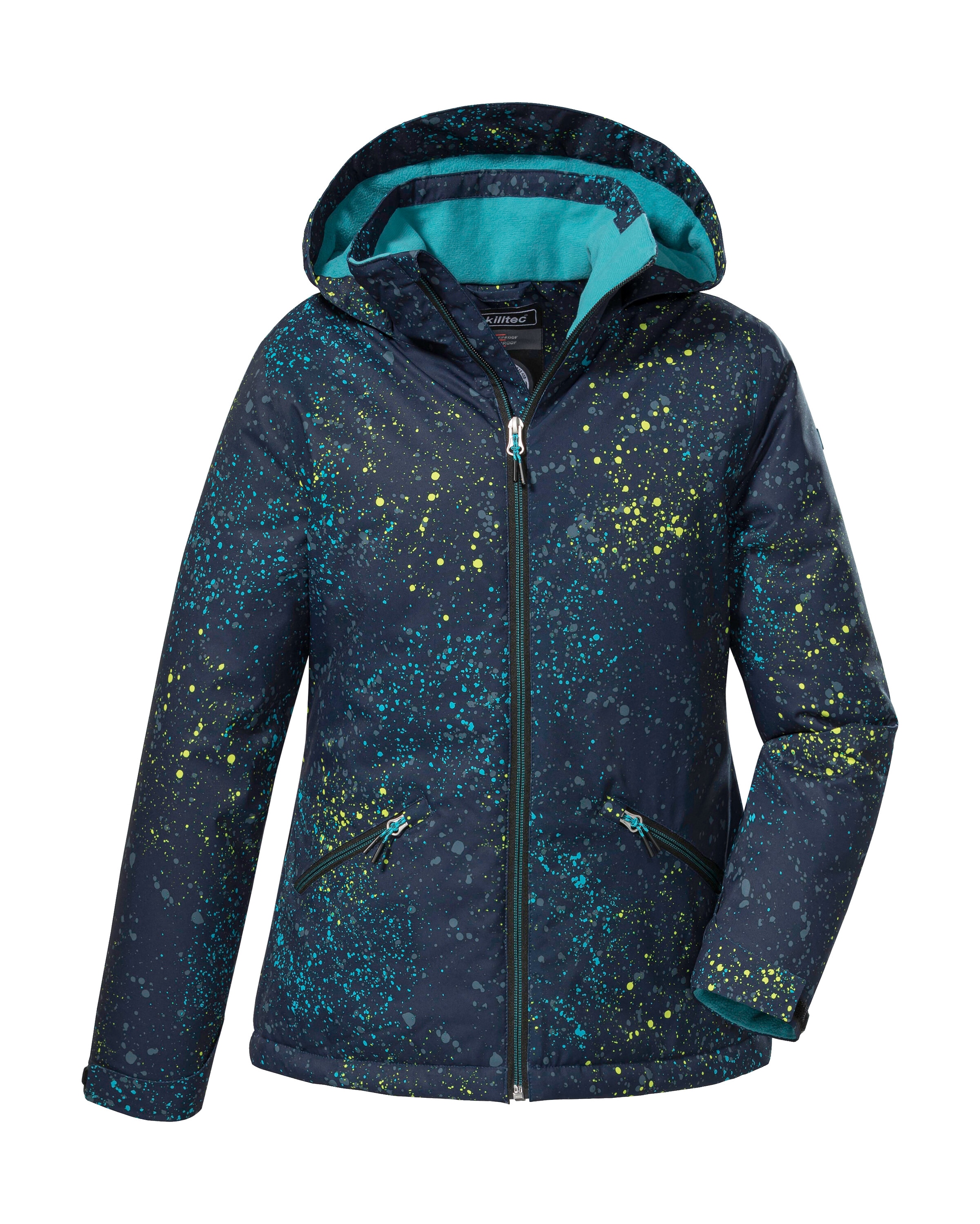 Killtec Outdoorjacke »KOW 197 GRLS JCKT« Wasserdicht, atmungsaktiv, verstellbar, Fleece-Futter, PFAS-frei