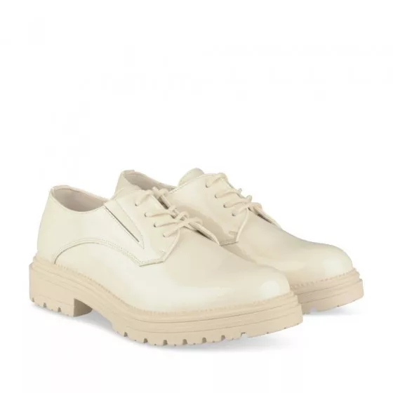 Derbies BEIGE LOVELY SKULL