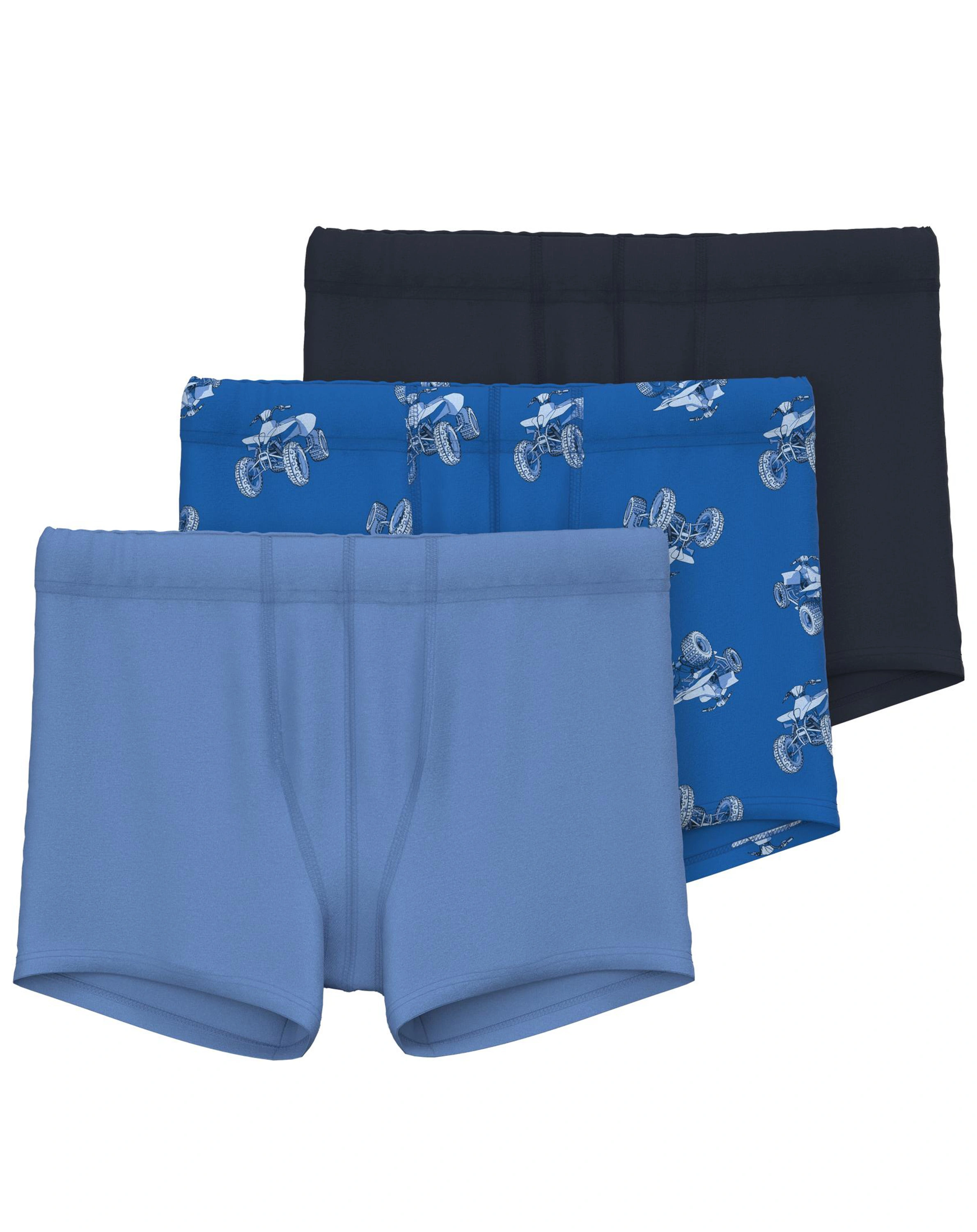 Boxershorts NKMTIGHTS ATV 3er Pack in nautical blue