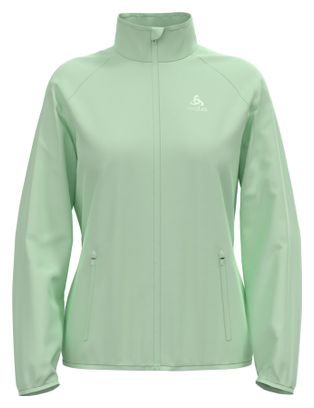 Veste de Running Femme Odlo Essentials Light Vert Clair