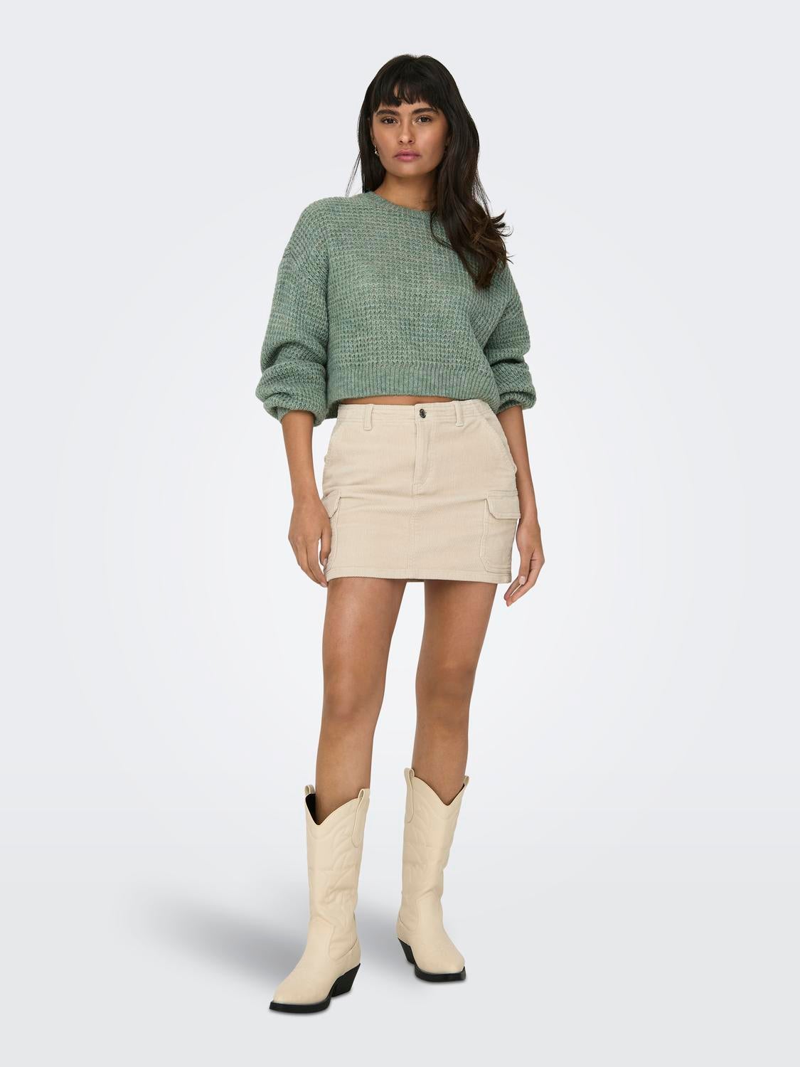 ONLMIKANI Strickpullover Lily Pad
