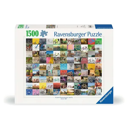 Ravensburger Puzzle - 99 Fahrräder und mehr..., 1500 Teile