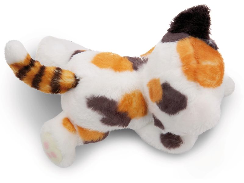Nici Kuscheltier Katze gefleckt 12 cm Little Paws im Körbchen